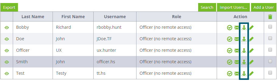 Assigning a User to a Post – Guardtek & Smartforce