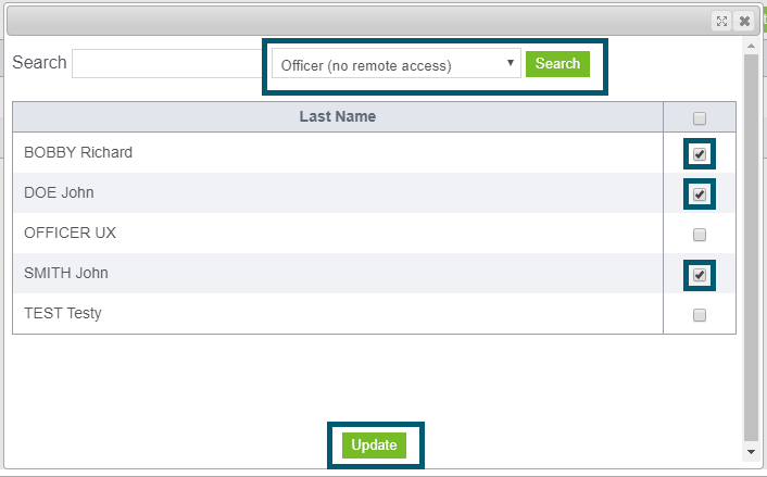 Assigning a User to a Post – Guardtek & Smartforce